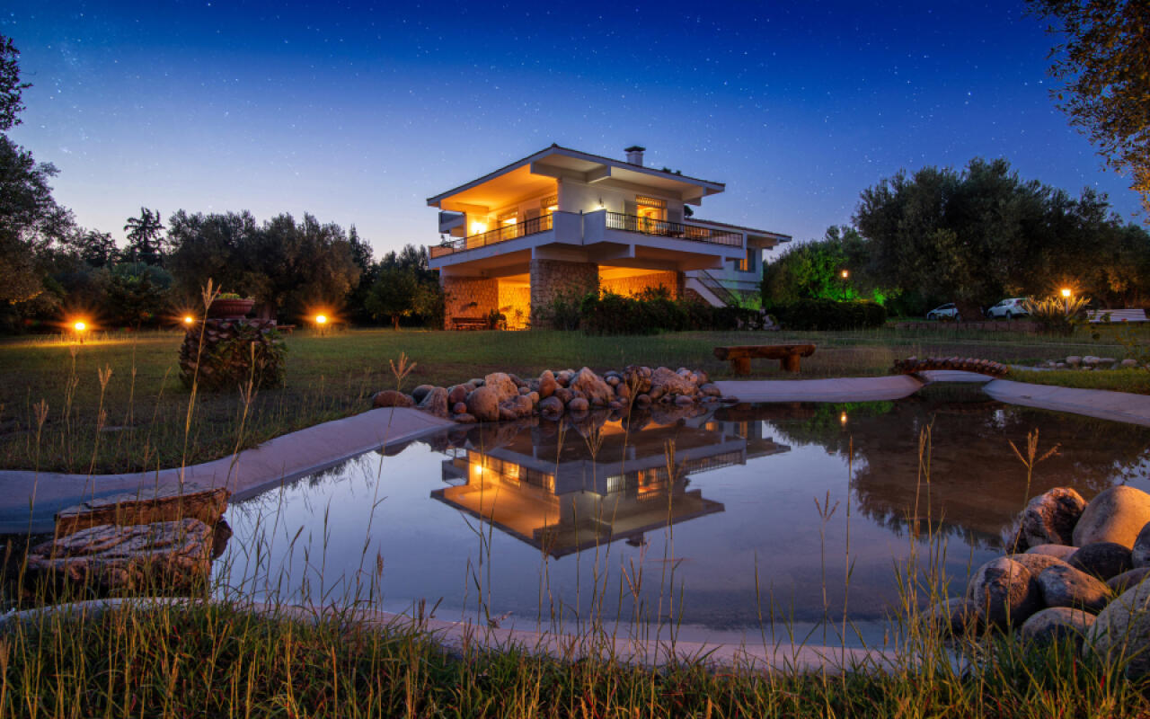 Stone-Made Seaside Villa, Nikiti