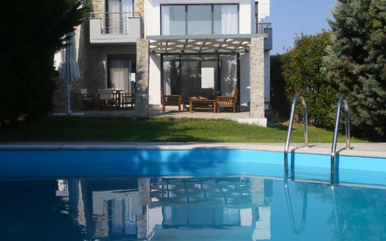 Sunny Sani Villas 3 Bedroom Villa with Private Pool, Sani